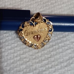 14k Heart Charm